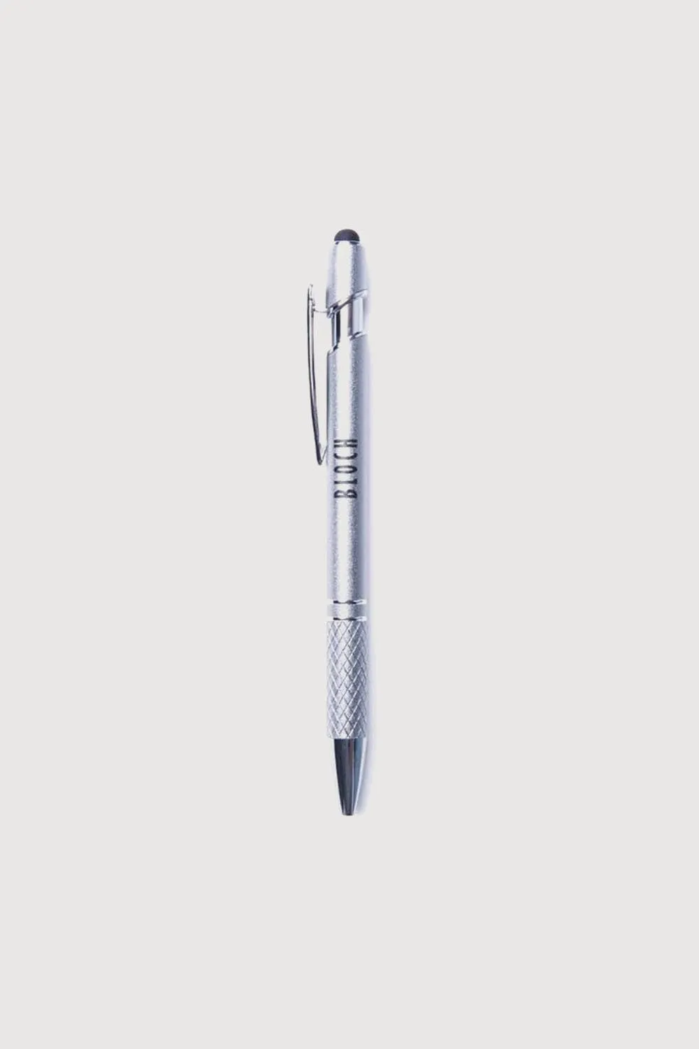 10181 - Bloch Logo Chrome Stylus Ballpoint Pen