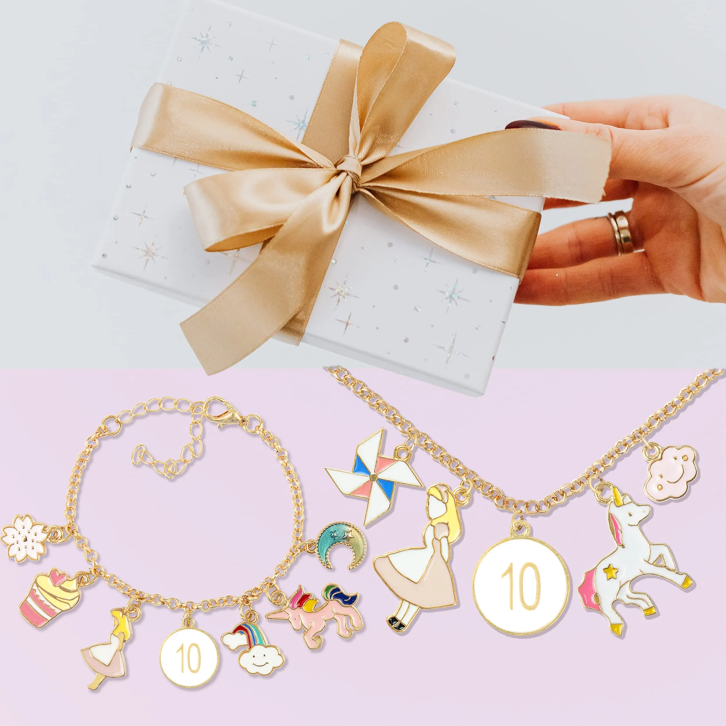 10th Birthday,10th Girl Gift,10 Year Old Girl Necklace,10th Birthday Decorations for Girl