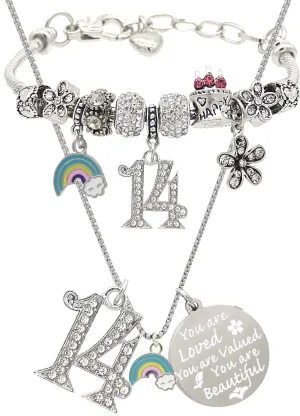 14th Birthday, 14th Birthday Gift, 14th Birthday Girl Gifts, 14th Birthday Necklace, Gifts