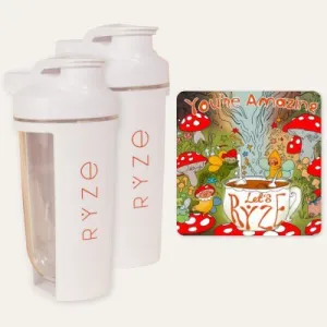 2 Shaker Bottles   FREE Gifts