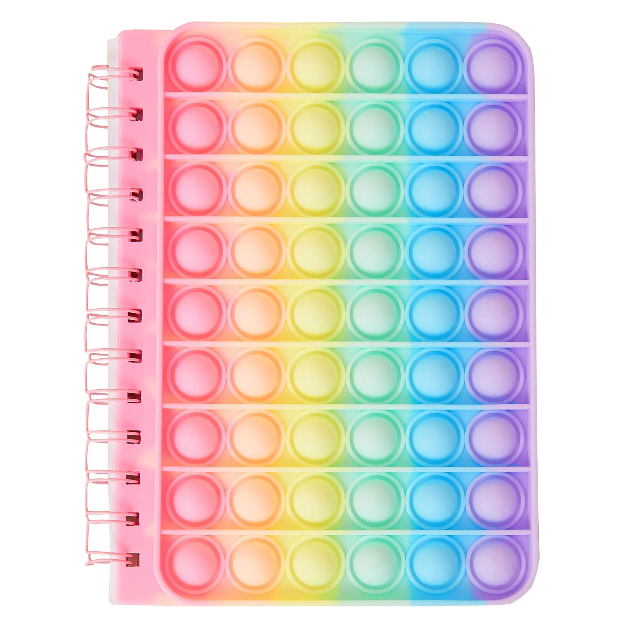 Accessorize London Girl's Silicon Push Popper Notebook