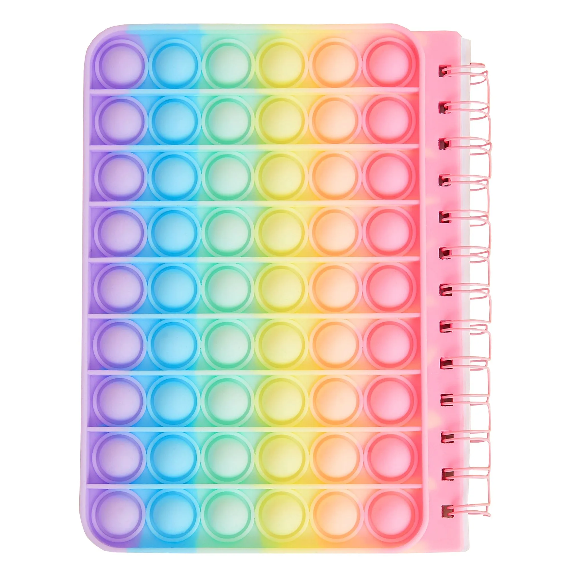 Accessorize London Girl's Silicon Push Popper Notebook