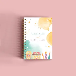 Addresses & Birthdays Essential Notebook