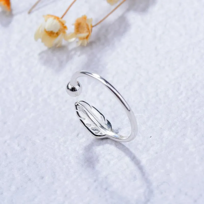 Adjustable Plume Ring（💝free shipping）