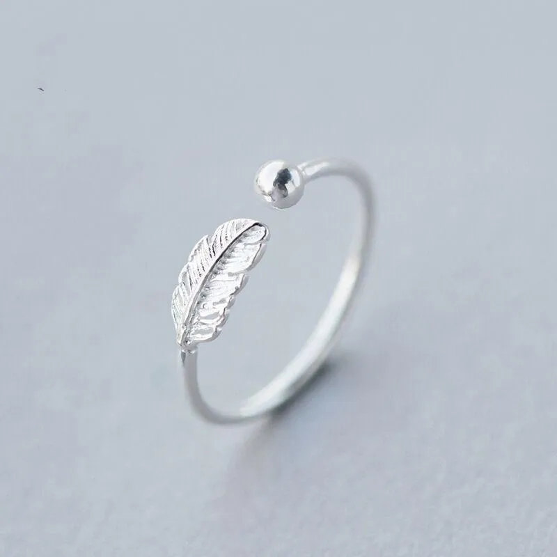 Adjustable Plume Ring（💝free shipping）