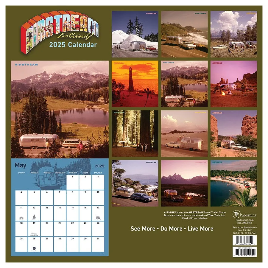 Airstream 2025 Wall Calendars