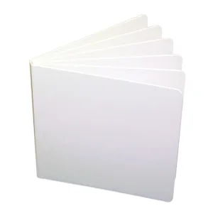 Ashley White Hardcover Blank Book, 11" x 8-1/2" (ASH 10705)