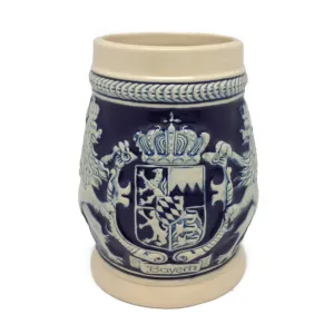 Bayern Coat of Arms Ceramic Beer Stein no/Lid