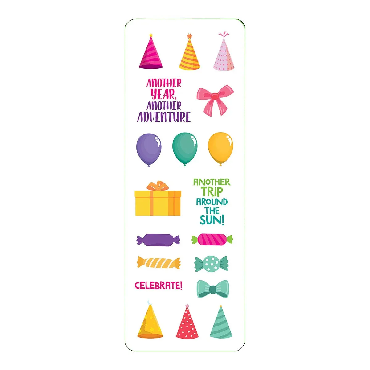 Birthday Sticker Set