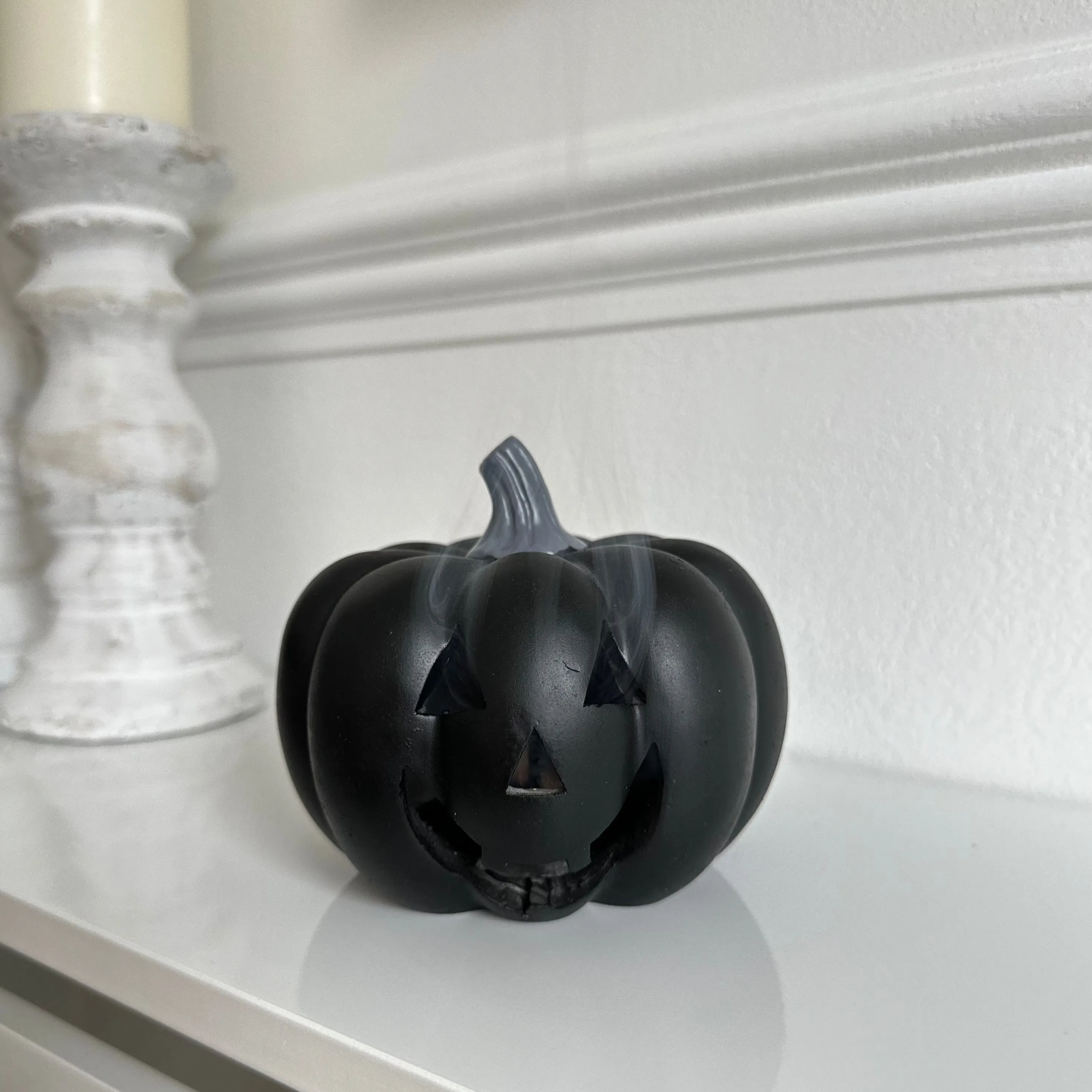 Black Pumpkin incense Burner