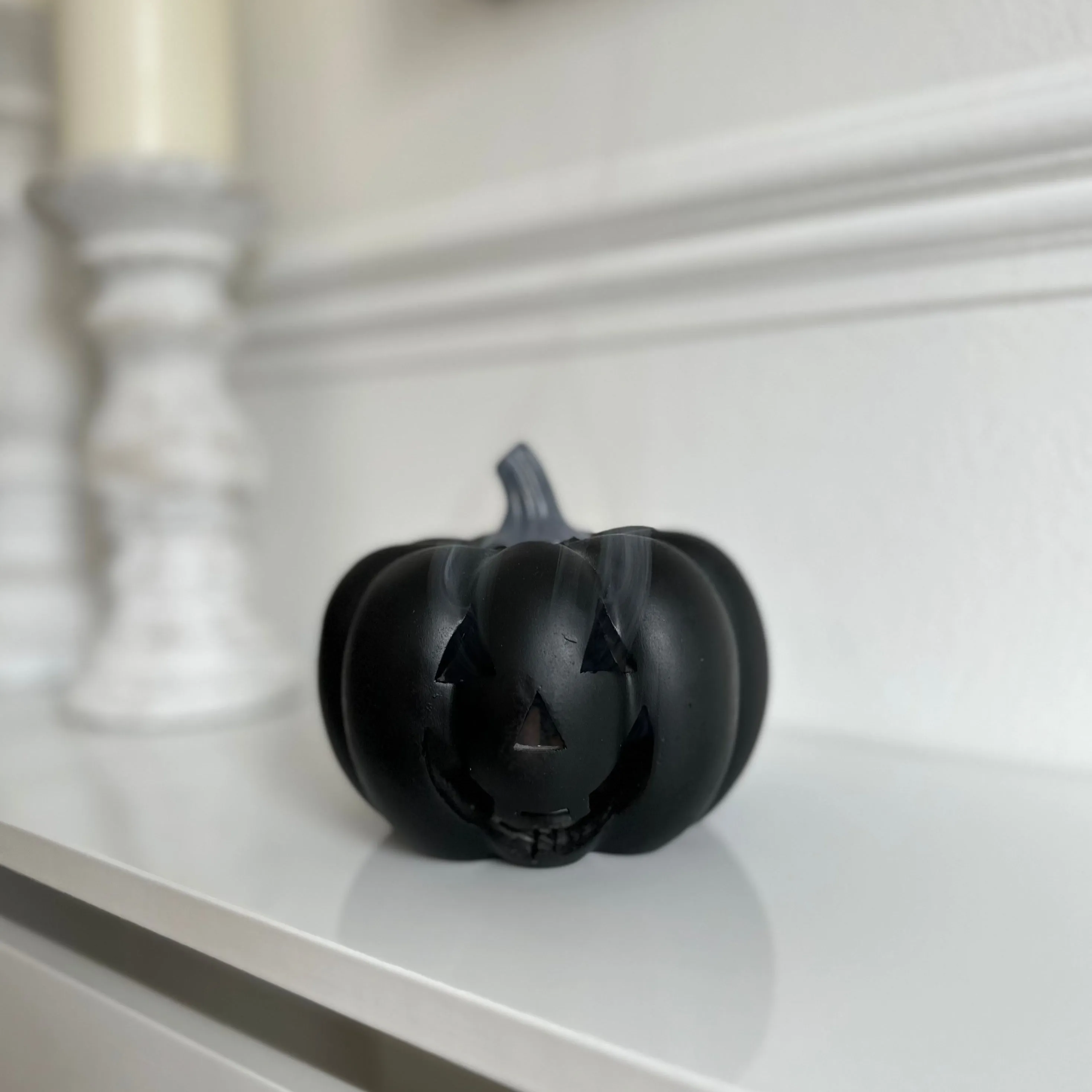 Black Pumpkin incense Burner