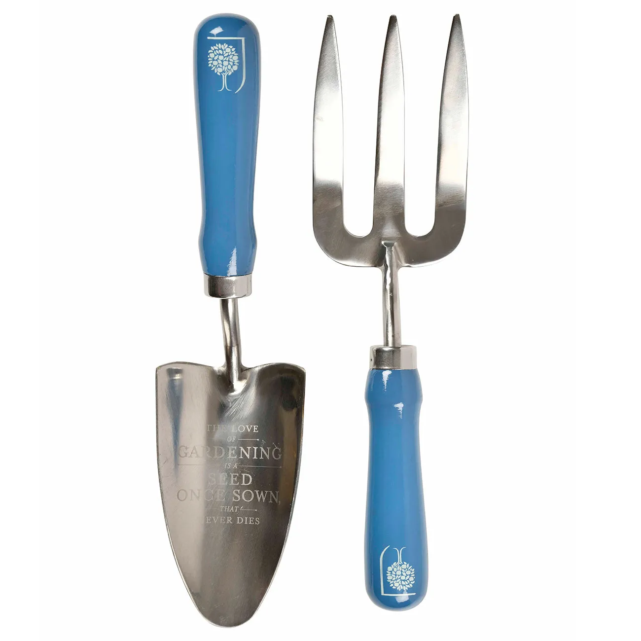 British Meadow Trowel and Fork Set