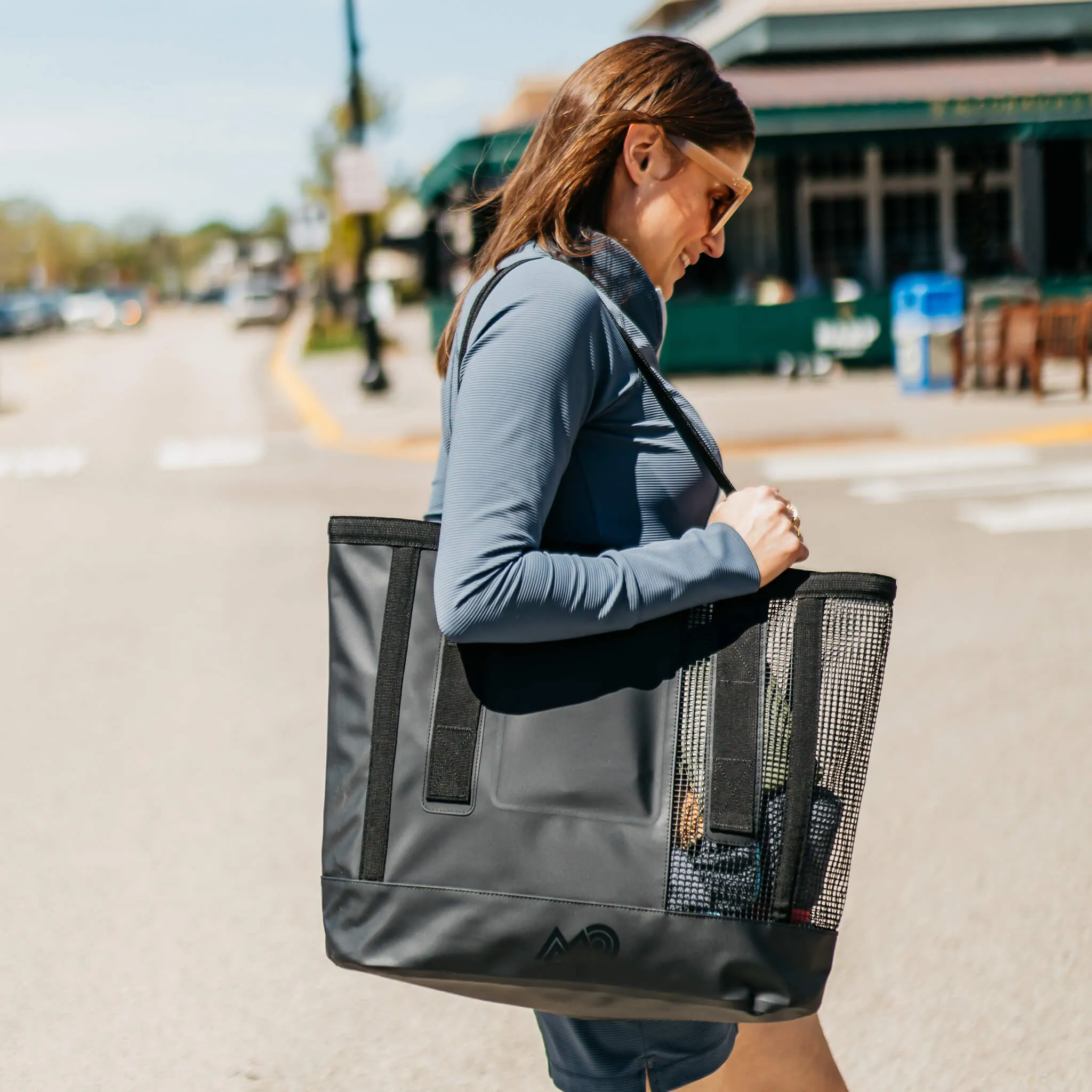 CASSI | Beach Tote Bag | Waterproof Bottom