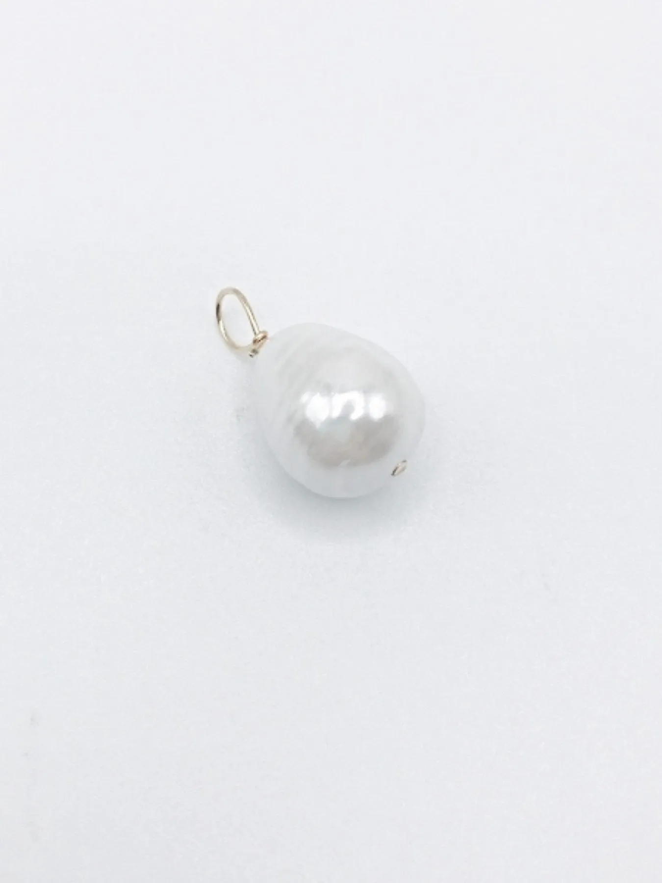 Charm Bar - Pearl Teardrop