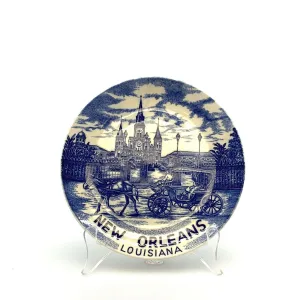 City Of New Orleans Louisiana Souvenir Collectible Plate, White - 8”