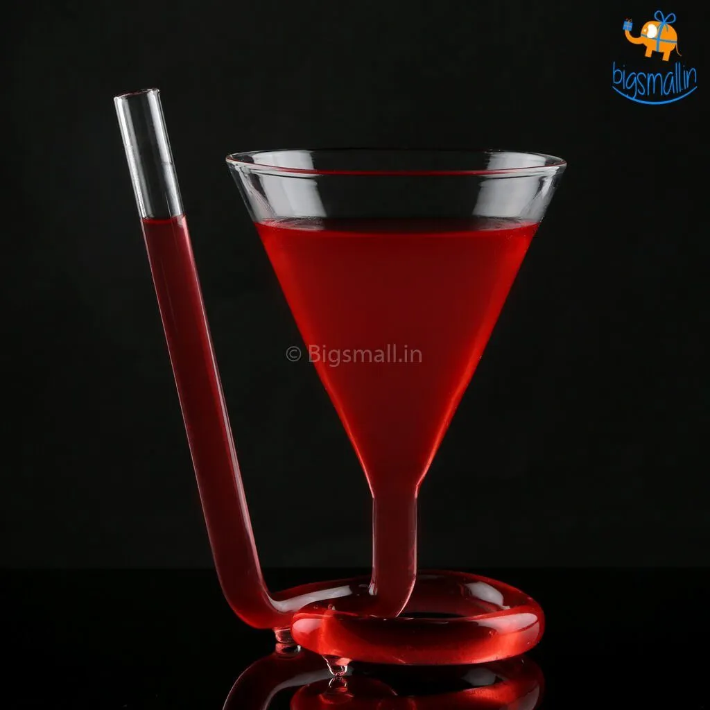 Cocktail Rope Straw Glass