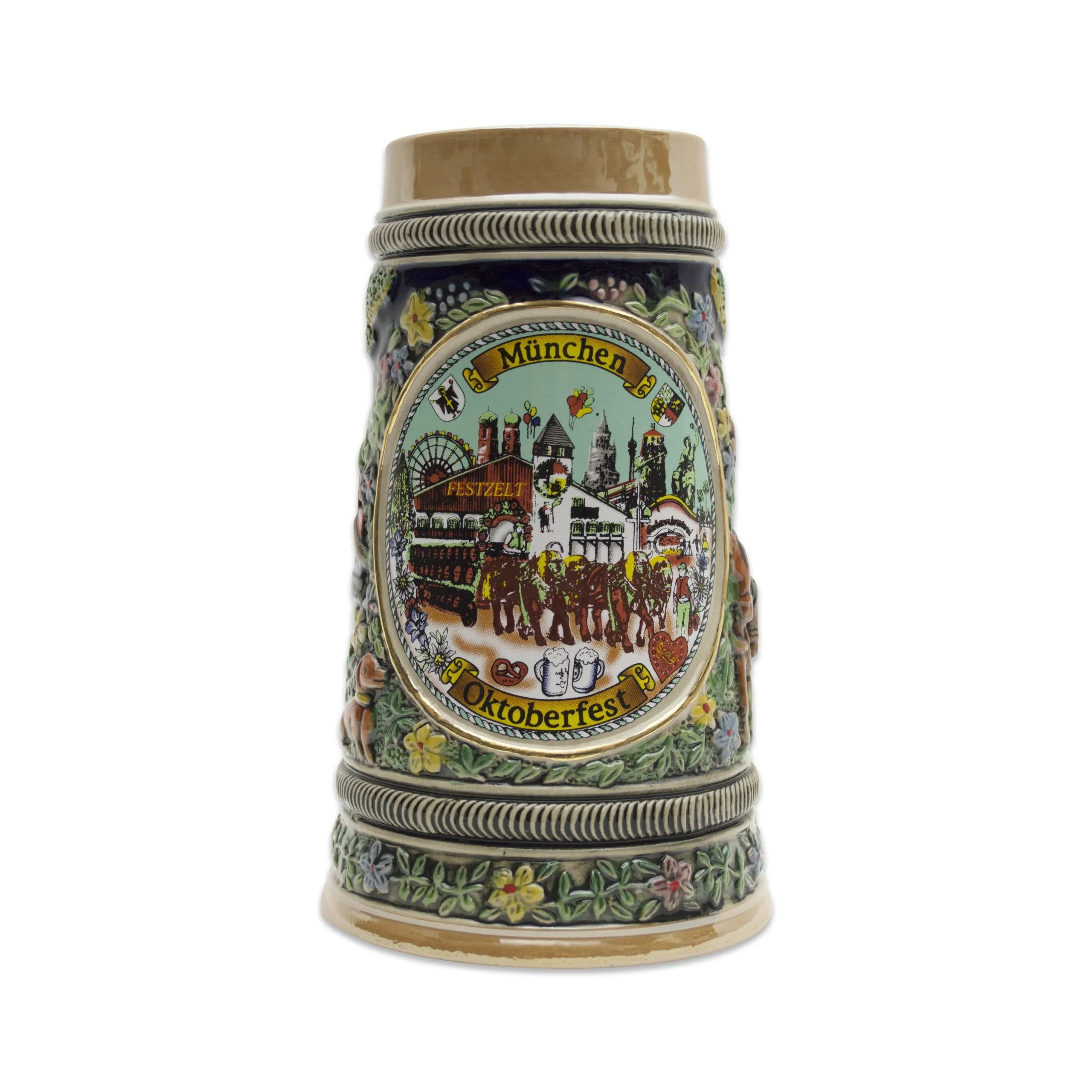 Collectible Oktoberfest Deluxe German Beer Stein