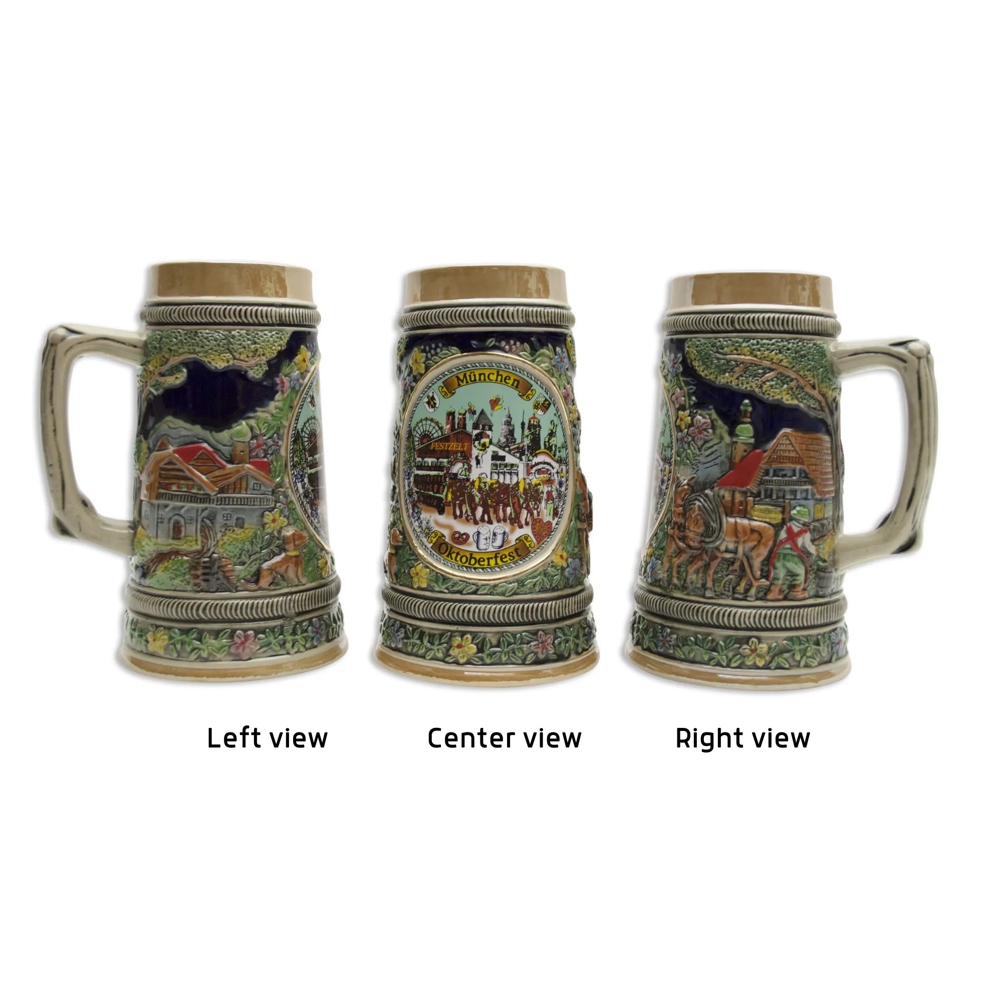 Collectible Oktoberfest Deluxe German Beer Stein