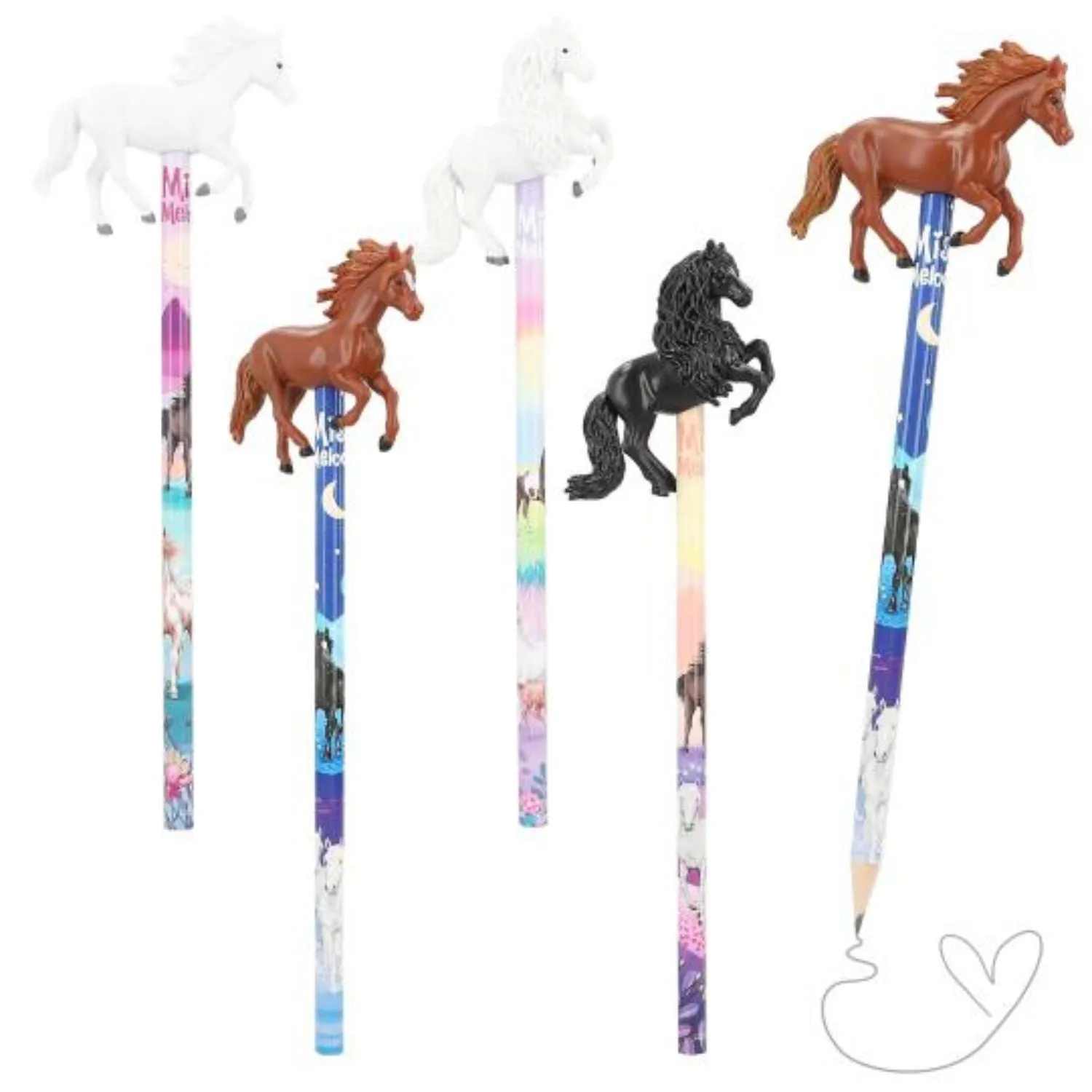 Depesche Miss Melody Pencil with Horse Topper (Assorted)