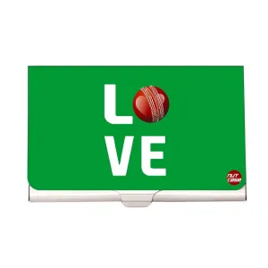 Designer Visiting Card Holder Nutcase - Cricket Love