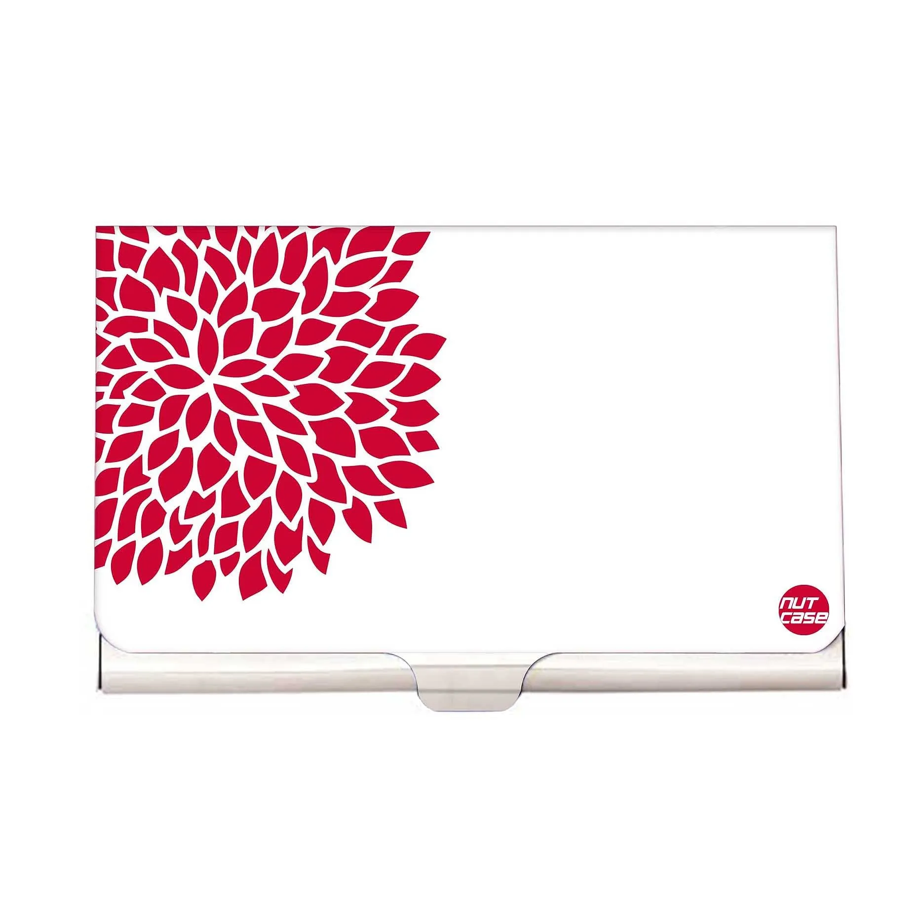 Designer Visiting Card Holder Nutcase - Flower Power