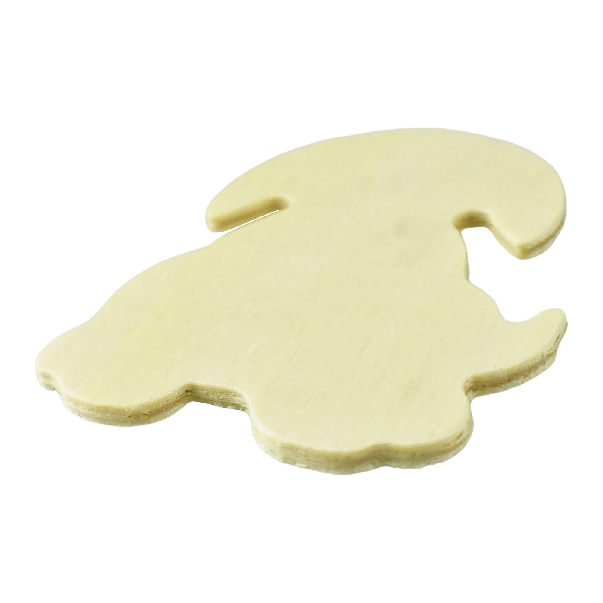 DIY Dog Silhouette Craft Wood Shapes, 3-1/8-Inch, 12-Count