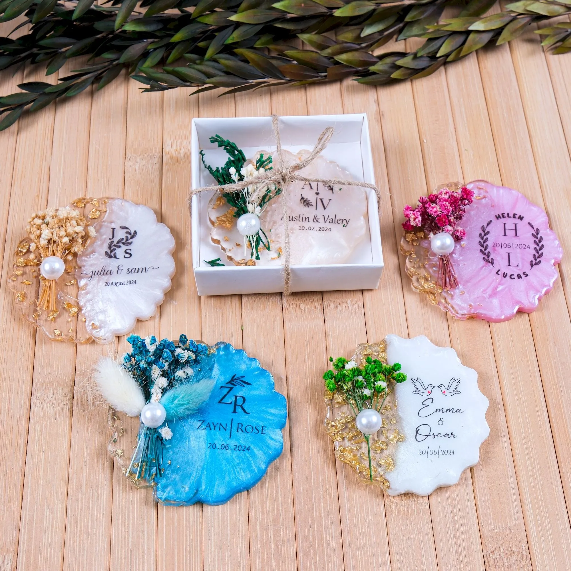 Epoxy Resin Magnet, Wedding Favors for Guests in Bulk, Wedding Favors, Birthday Magnet Favors, Baby Shower Favors, Bulk Fridge Magnet Favors