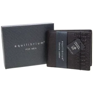 Equilibrium Cracked Wallet Brown