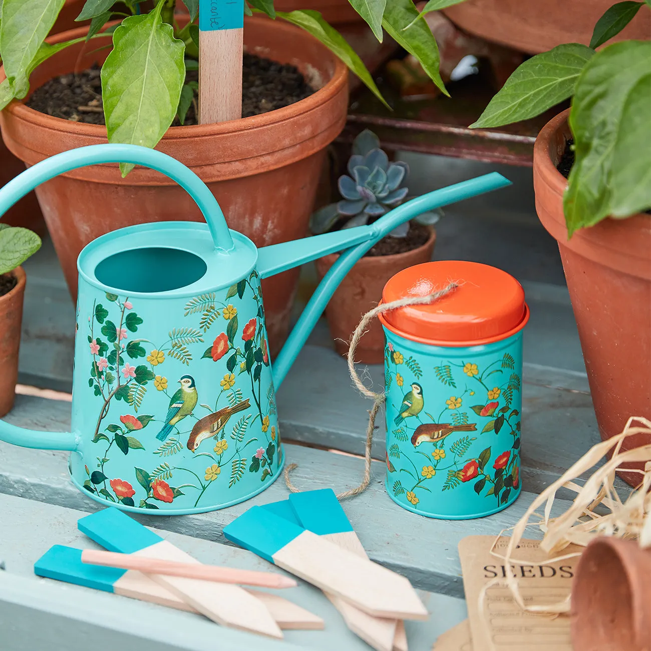 Flora and Fauna Twine in a Tin