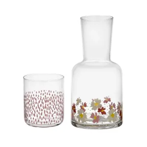 Floral Spotty Bedside Carafe