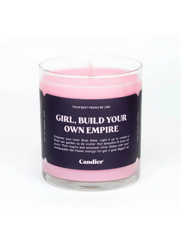 Girl, Build Your Empire Candle