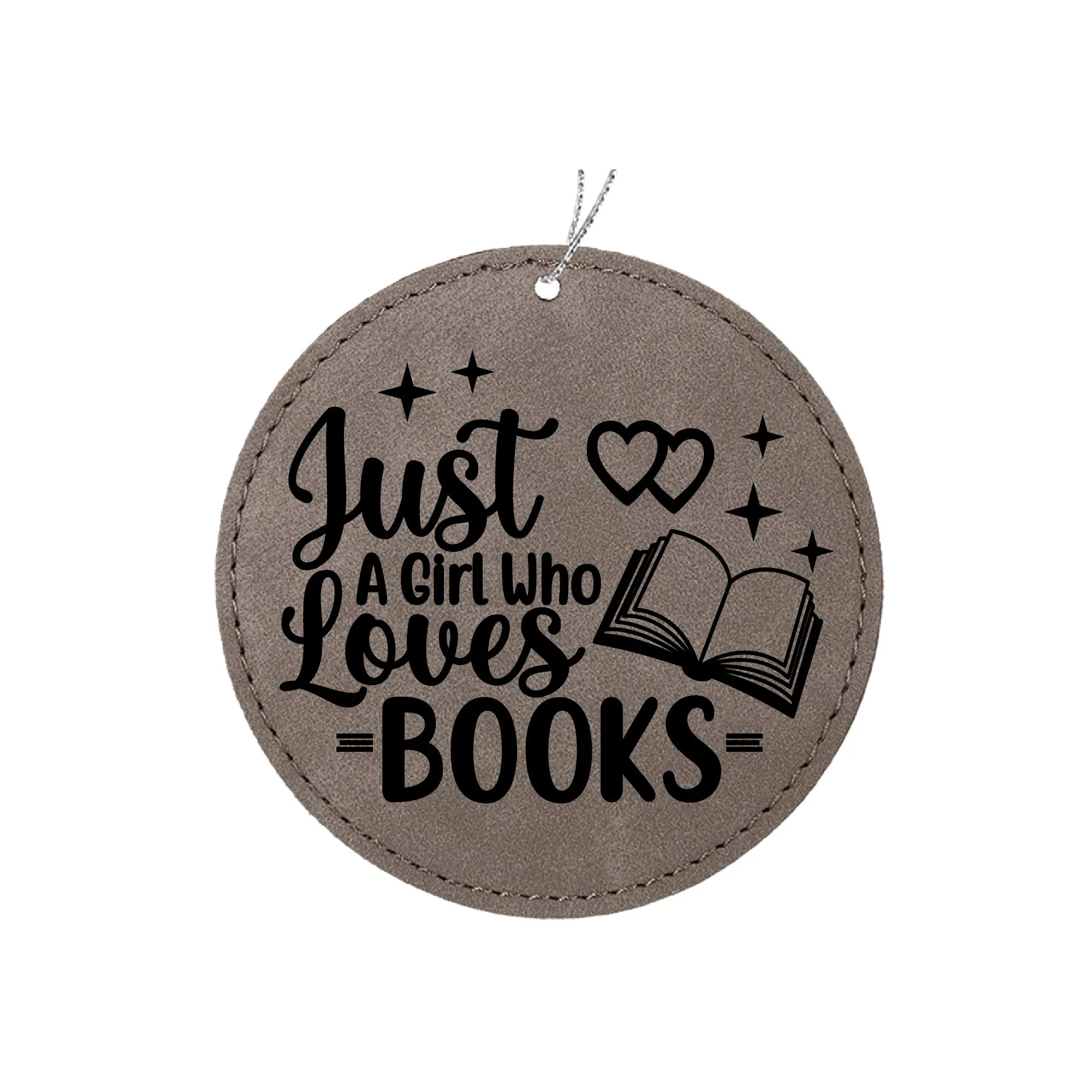 Girl Who Loves Books Ornament