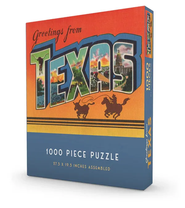 Greetings From Texas Puzzle