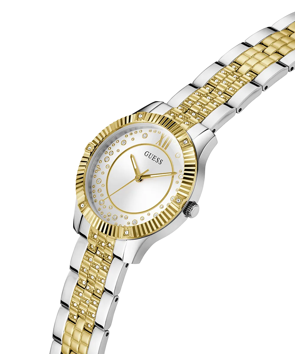 GUESS Ladies 2-Tone Analog Watch