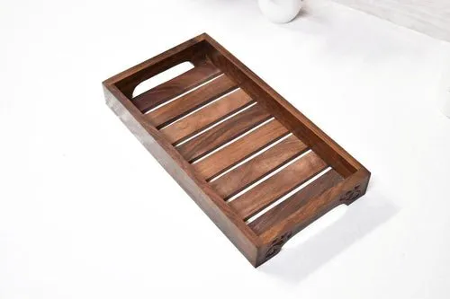 Handmade Wooden Multipurpose Serving Tray 11x6x1.5 Inches