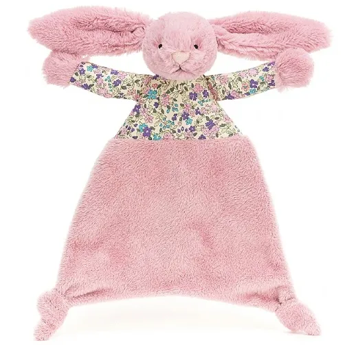 Jellycat Bashful Blossom Tulip Pink Bunny Comforter