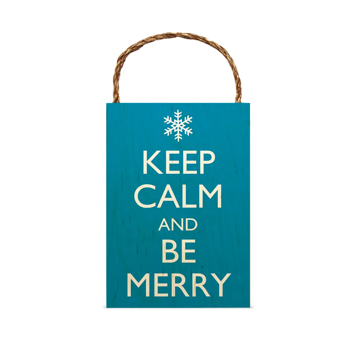 Keep Calm and Be Merry 7x10, TEL