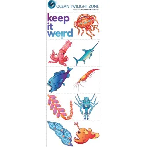 Keep It Weird Temporary Tattoos