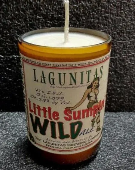 Lagunitas A Little Sumpin' Wild (Limited Release) Beer Bottle Scented Soy Candle