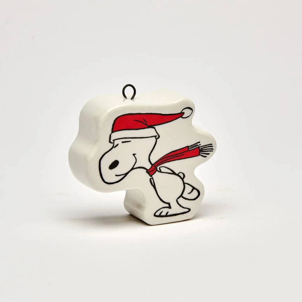 Magpie Gifts Snoopy Peanuts Bauble - Skate