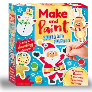 Make and Paint Santa and Friends