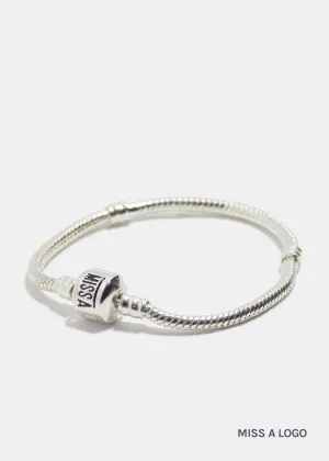 Miss A Bead Charm Bracelet - Miss A Logo