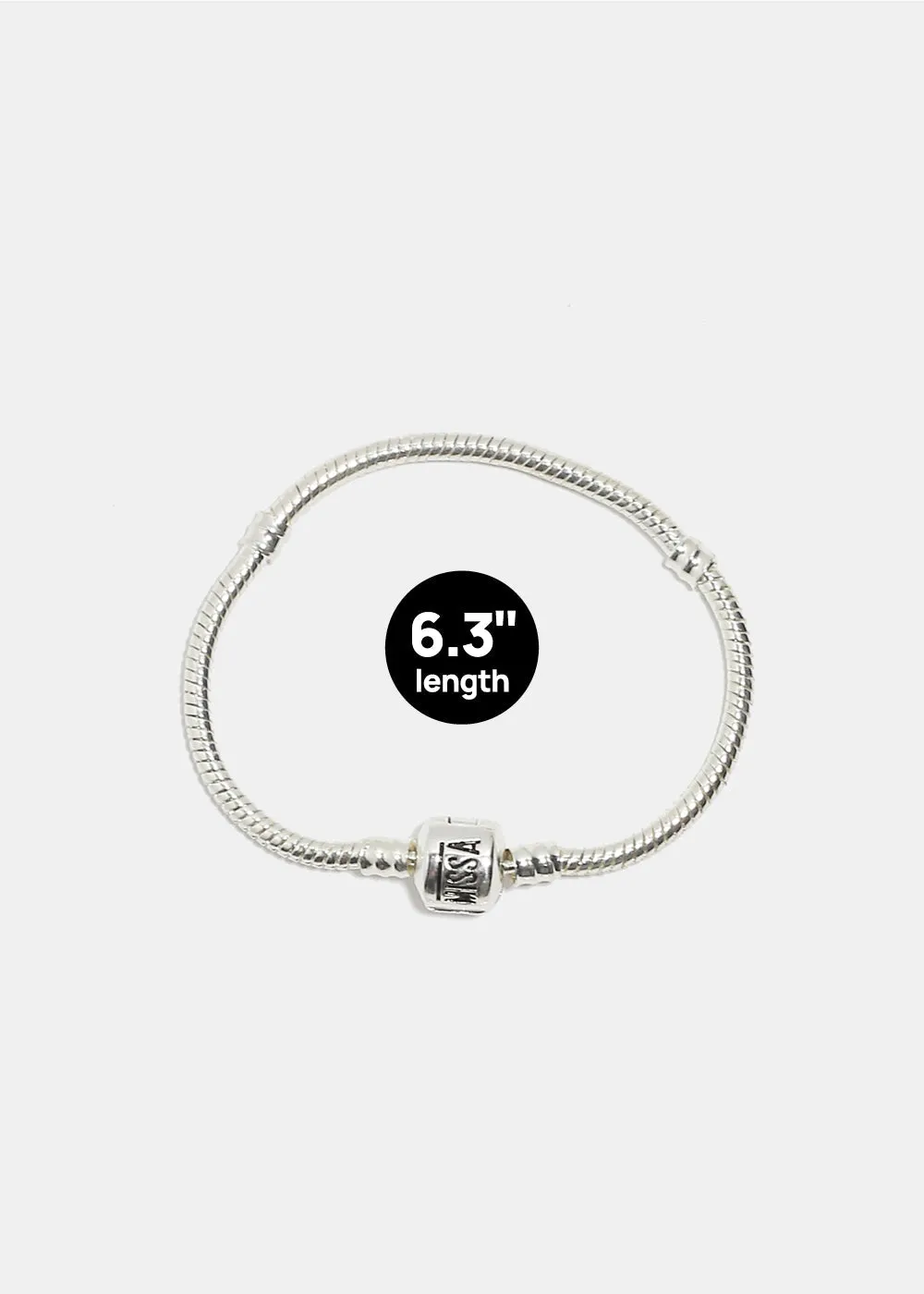 Miss A Bead Charm Bracelet - Miss A Logo