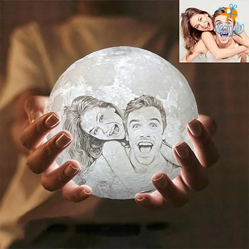 Personalized Moon Lamp - COD Not Available