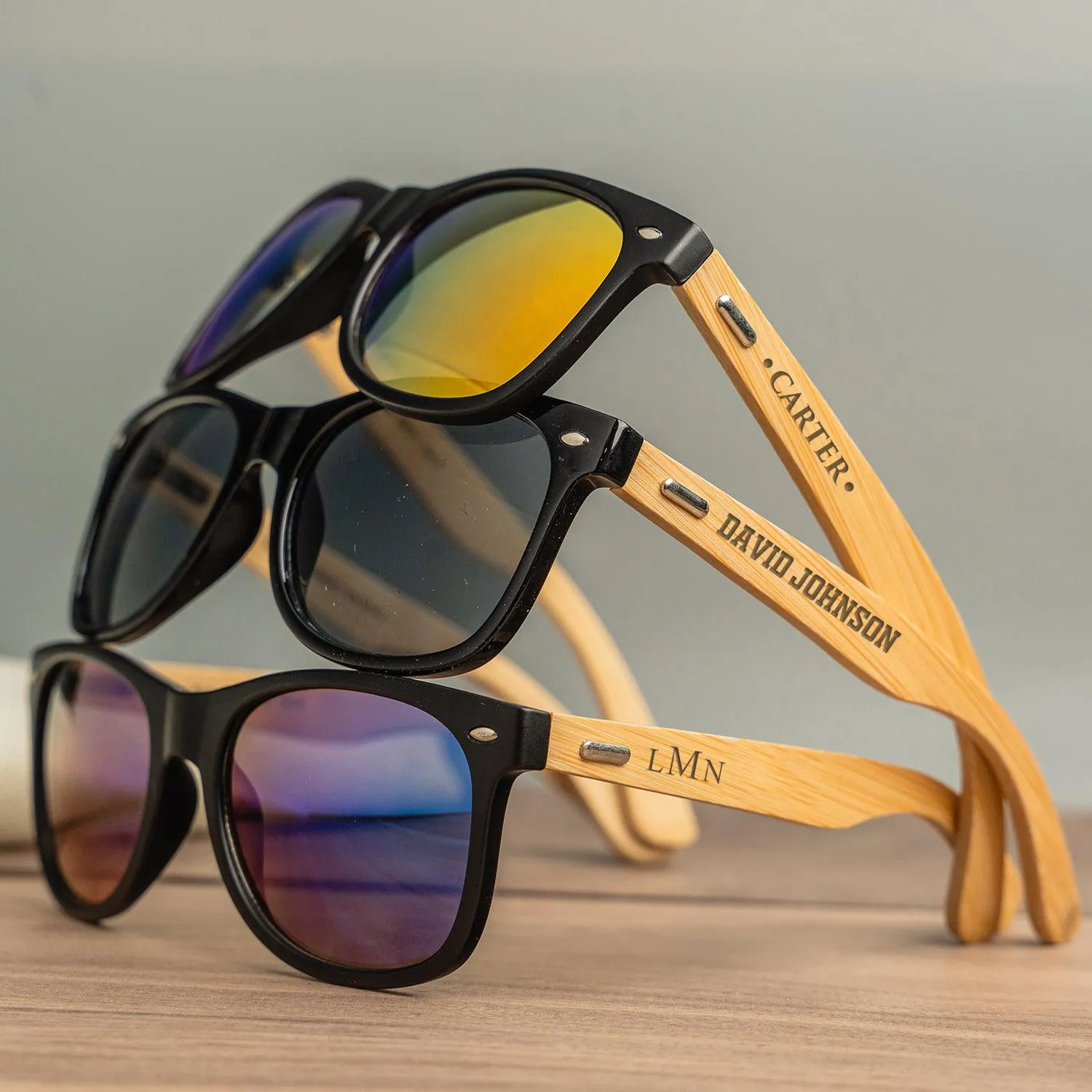 Personalized Wood Sunglasses