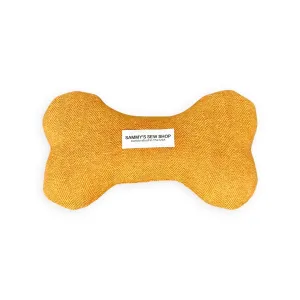 Pumpkin Spice Herringbone Squeaky Toy