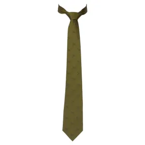 Retrieve Pheasant Silk Tie Olive by Harkila