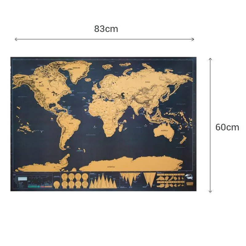 Scratch World Map