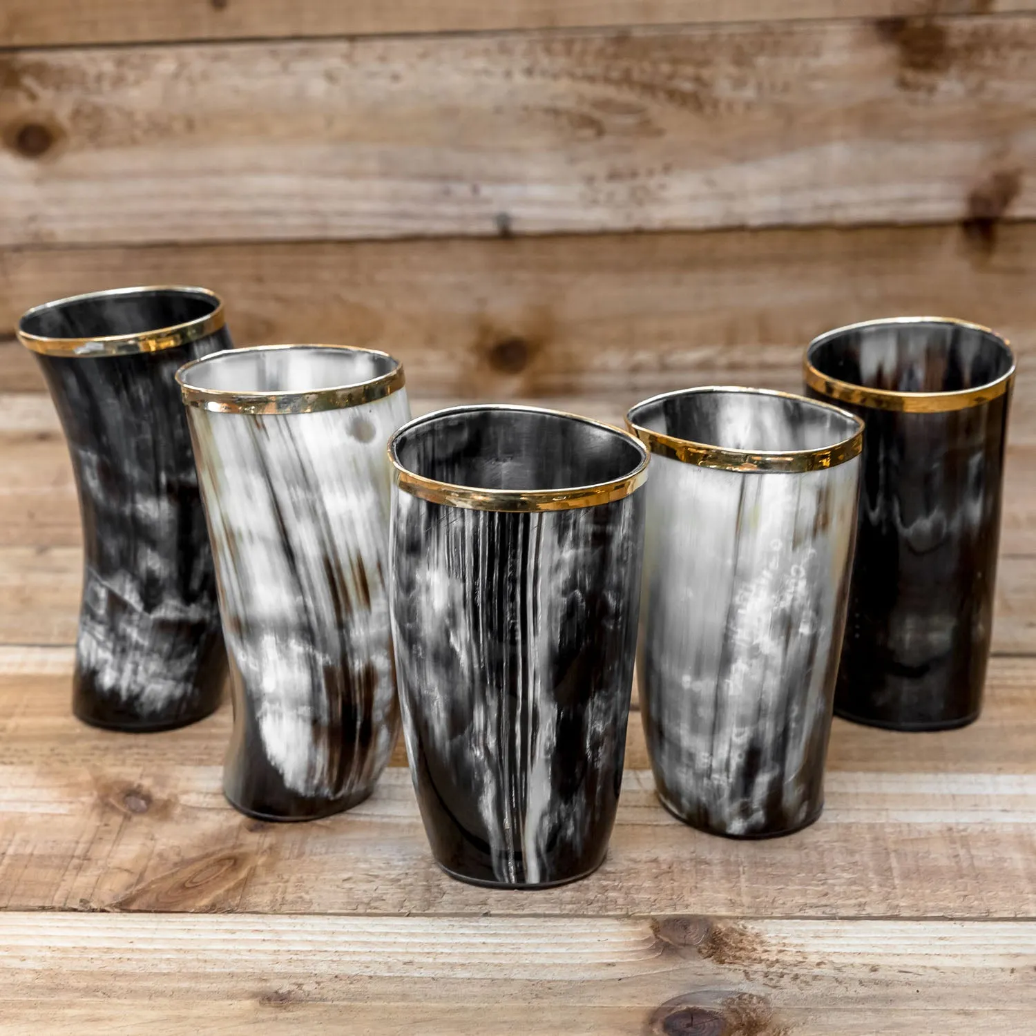 Set of Horn Cups (6)