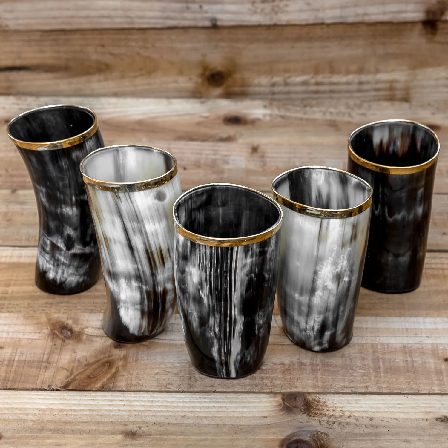 Set of Horn Cups (6)